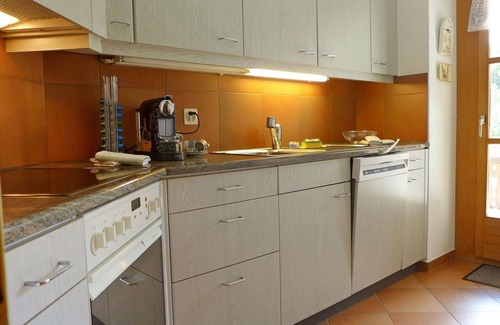 Maloja Apartment | Beautiful apartment for 4 guests with WIFI, TV, balcony and pets allowed
