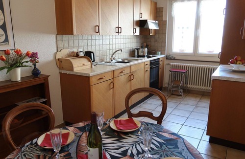Fribourg Apartment | Beautiful apartment for 4 people with WIFI, TV and patio