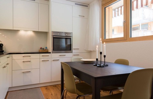 Saas-Balen Apartment | Beautiful apartment for 3 people with WIFI, TV, balcony and pets allowed