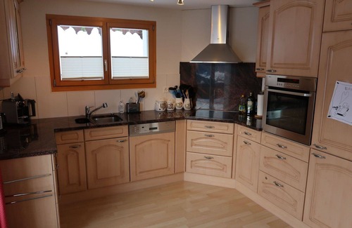 Riom-Parsonz Apartment | Beautiful apartment for 4 guests with WIFI, TV, terrace, pets allowed and panoramic view