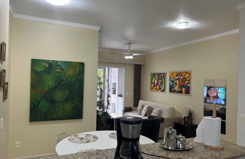 Praia Grande Apartment | Beautiful apartment for max. 8 people in the noble area of P. Grande with great leisure area with air conditioning