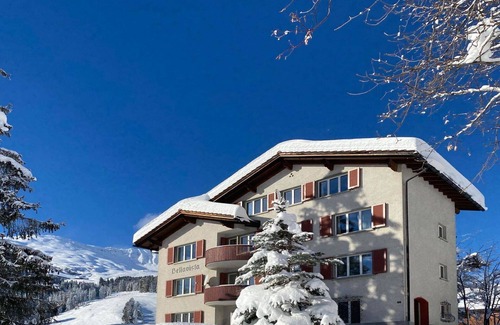 Parpan Apartment | Beautiful apartment for 4 guests with WIFI, TV and balcony