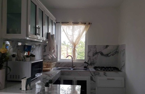 San Pedro de Macoris Apartment | Beautiful 30 m2 Studio AC Hot Shower WIFI Near JUMBO Free PARKING