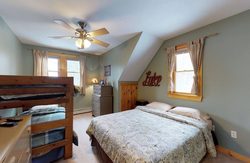 Beaver Cove House | Beautiful Dog-Friendly Cabin with Furnished Deck, Hot Tub, & Pool Table