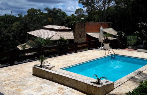 Cotia House | Beautiful Farm w/3 Suites + Barbecue + Pool and Party Room