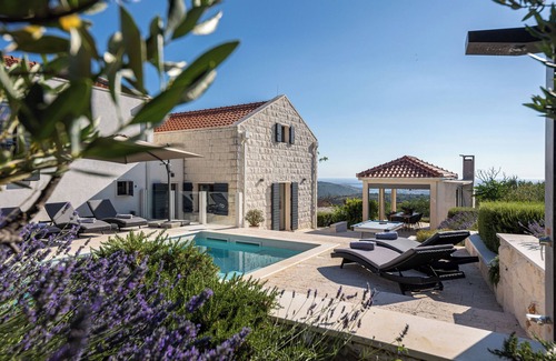 Rogoznica Villa | beautiful garden, pool, breathtaking view, family and pat frendly