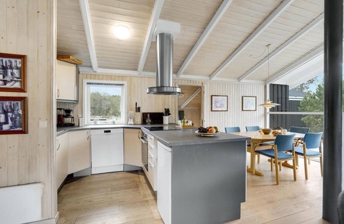 Aalbaek House | Beautiful home in ålbæk with kitchen