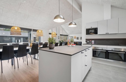 Sømarken House | Beautiful home in Aakirkeby with sauna