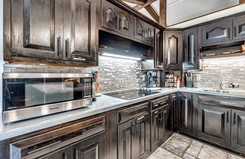 Central Oklahoma City House | Beautiful home with large outdoor pool and hot tub. Large beautiful backyard