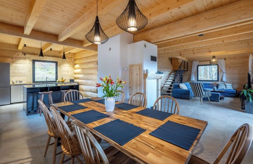 Przesieka Ski Chalet | Beautiful mountain house by the river with panoramic views of the Giant Mountains