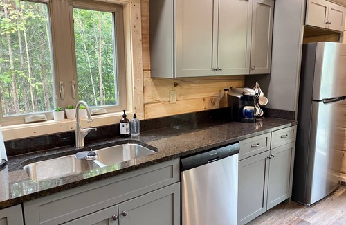 Caton Cabin | Beautiful new construction 2 bedroom cabin with loft and hot tub!
