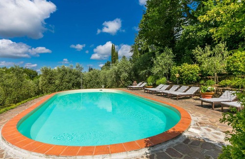 Greve in Chianti House | Beautiful private villa for 8 people with pool, A/C, WIFI, TV, patio and panoramic view