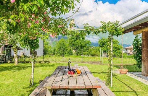 Novate Mezzola House | Beautiful private villa for 6 guests with WIFI, TV, patio and panoramic view