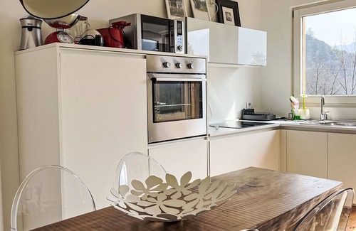 Mezzolago House | Beautiful private villa for 3 people with WIFI, TV, patio and pets allowed