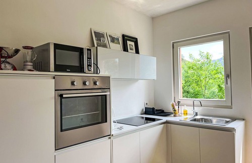 Mezzolago House | Beautiful private villa for 3 people with WIFI, TV, patio and pets allowed