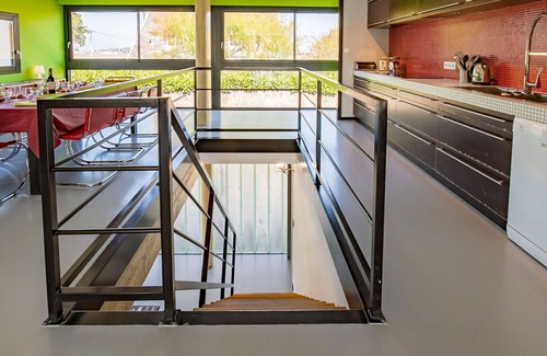 Finistere House | Beautiful private villa for 6 guests with WIFI, private pool, hot tub, TV, terrace and pets allo.