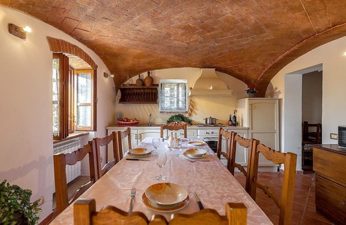 Santarello Villa | Beautiful private villa with A/C, WIFI, private pool, patio, panoramic view, close to Montepulciano