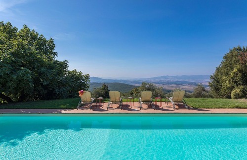 Gambassi Terme Villa | Beautiful private villa with private pool, WIFI, TV and panoramic view, close to San Gimignano