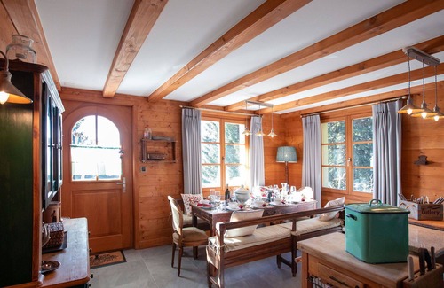 Villars-sur-Ollon House | Beautiful private villa for 10 guests with WIFI, TV and terrace