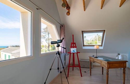 Plouarzel House | Beautiful private villa for 6 guests with WIFI, TV, terrace and parking
