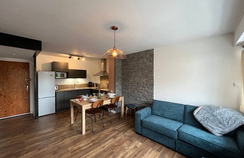 Les Gets Apartment | Beautiful renovated apartment in Les Gets, near center and slopes, balcony, ski locker