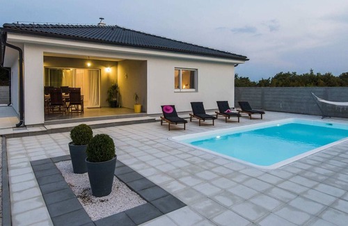 Brisevo Villa | Beautiful villa with private swimming pool, nice covered terrace, play area, BBQ