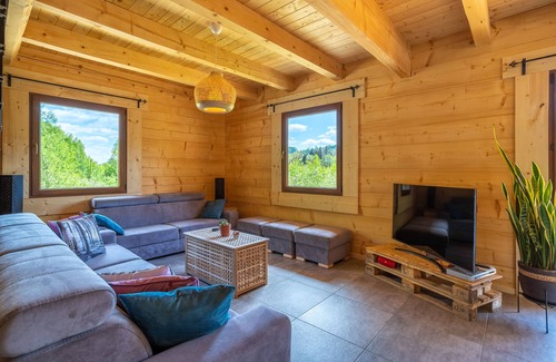 Przesieka Cabin | Beautiful wooden house with a view of the Giant Mountains Przesieka Poland