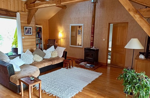 Plazac House | Beautiful wooden house and independent studio. Private pool