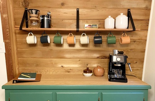 Glacier Cabin | Beautifully Designed Arched A-Frame Cabin with Gas Grill & Wood-Burning Stove