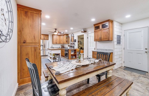 Garfield House | Beaver Lake Getaway w/2 Decks, Grill, & Views!