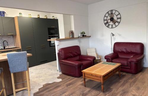 Saint-Remi Apartment | BedinReims elegant green bottle quiet and close to center free parking and wifi free ideal 5 à 9 Adultes