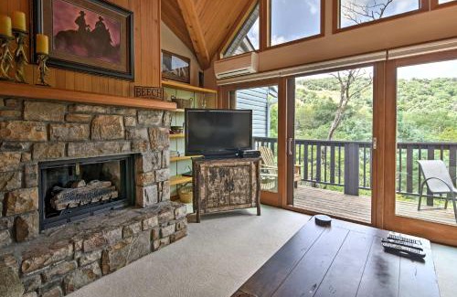 Beech Mountain Apartment | Beech Mountain Condo with Balcony, Walk to Resort!