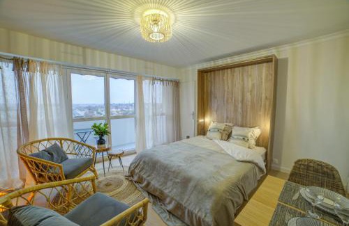 Bourges Apartment | Bel aparté, cosy, vue panoramique cathédrale