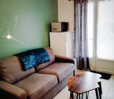 Bernieres-sur-Mer Apartment | Bel appartement avec jardin à 50m des plages du debarquement