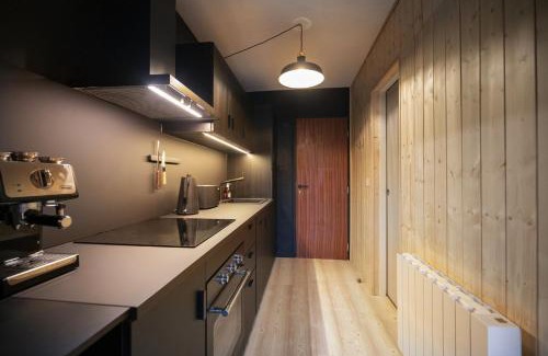 Greolieres les Neiges Apartment | Bel appartement type chalet avec balnéo et jardin