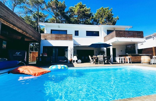Vieux-Boucau-les-Bains Villa | Belle Villa Sam 300m de la Plage, du Centre du Village, Vieux Boucau Les Bains