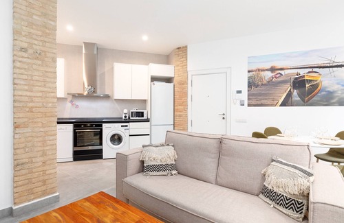 Extramurs Apartment | Belmar Apartments 1. WiFi + A/C + 5 Pax