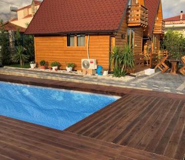 Berat House | Berat Wooden Villas with Private Pool