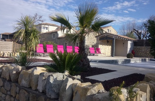 Bouquet House | Bergerie 7ch, Lussan (Uzès), swimming pool