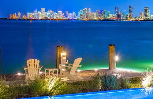 North Bay Village Villa | Best Bayfront View New construction w pool