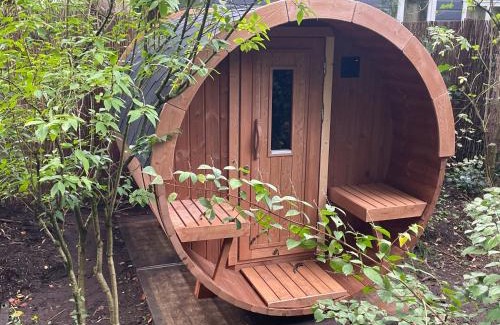 Krachtighuizen Apartment | Black Cabin Veluwe - Wellness in het bos - Sauna