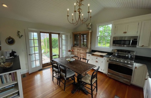 Block Island House | Black Rock Farm. Renovated farmhouse & Barn both w/AC, 2.6 acres, swimming hole