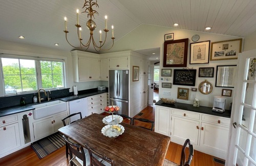 Block Island House | Black Rock Farm. Renovated farmhouse & Barn both w/AC, 2.6 acres, swimming hole
