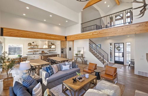 Fish Haven Cabin | Black Timer Lodge (Sleeps 36) by Bear Lake Luxury Rentals