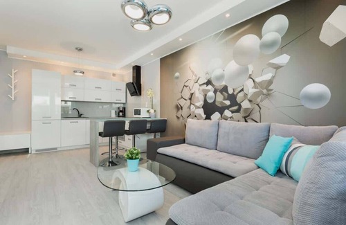 West Pomeranian Voivodeship Apartment | Bliżej Morza 16 | Stylish Apartment | Gym