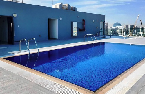 Al Raha Beach Apartment | Bloomfields Cozy STU In The View Raha Beach