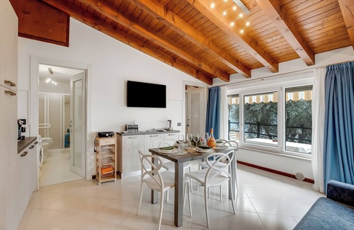 Gargnano Apartment | Blu Lavanda Lakeview Terrace + Garden, Gargnano, Italy