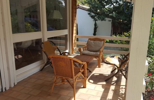 Carcans House | Blue Medoc house between lake and ocean