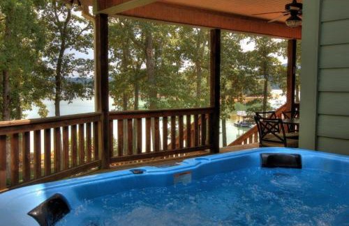 Blue Ridge House | Blue Ridge Lake Retreat - Lakefront Luxury Home - Private Dock, Hot Tub, Sundeck, Private Boat Launch, Near Downtown - Blue Ridg