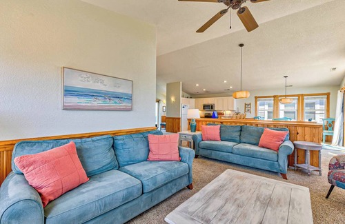 South Nags Head House | Blue Sky | 391 ft from the beach | Private Pool, Hot Tub | Nags Head